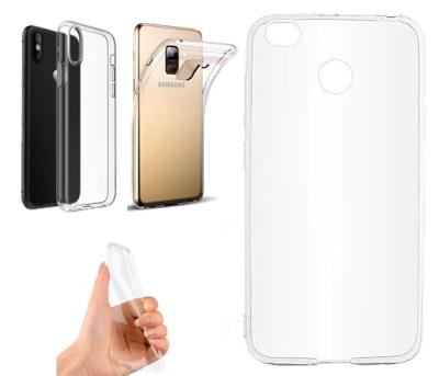 Чехол накладка для Meizu 15 силикон тонкий прозрачная
