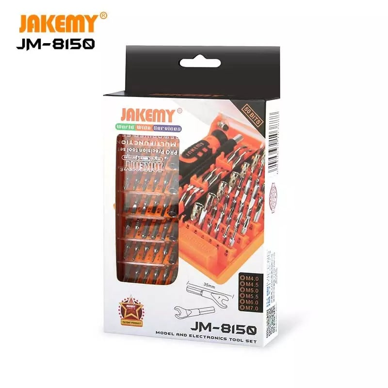 Набор отверток Jakemy JM-8150 50 бит Набор отверток Jakemy JM-8150 50 бит