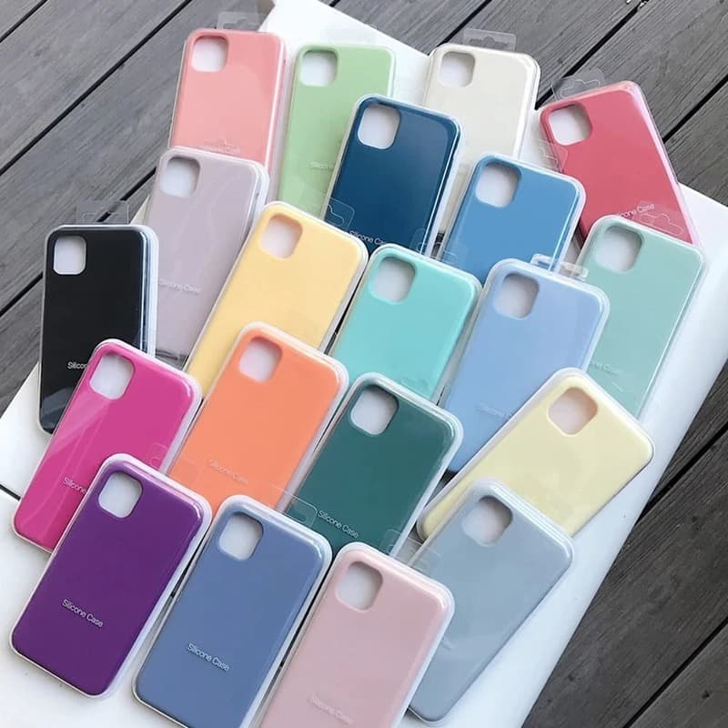 фото Чехол накладка для iphone 16 Pro Max 6.9 soft силикон нежно-голубая
