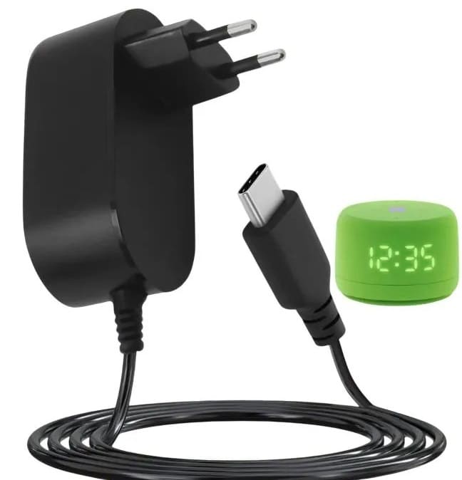 фото Сетевое зарядное устройство Type-C USB-C LivePower SP-17 для станции яндекс алисы 1.8м 5V/1.5A черный