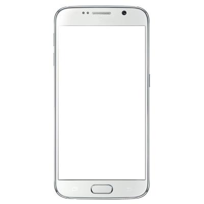 Стекло тачскрина для Samsung G920 S6 белый