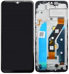 Дисплей для Infinix Hot 30i (G) + тачскрин черный с рамкой о