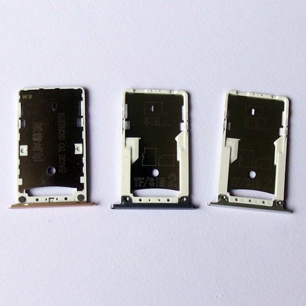 Держатель сим для Xiaomi Redmi Note 4 черный