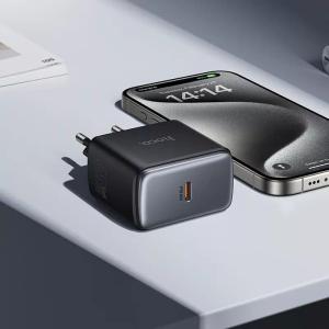 Сетевое зарядное устройство + кабель Type-C to Type-C HOCO C159A PD 65W черный