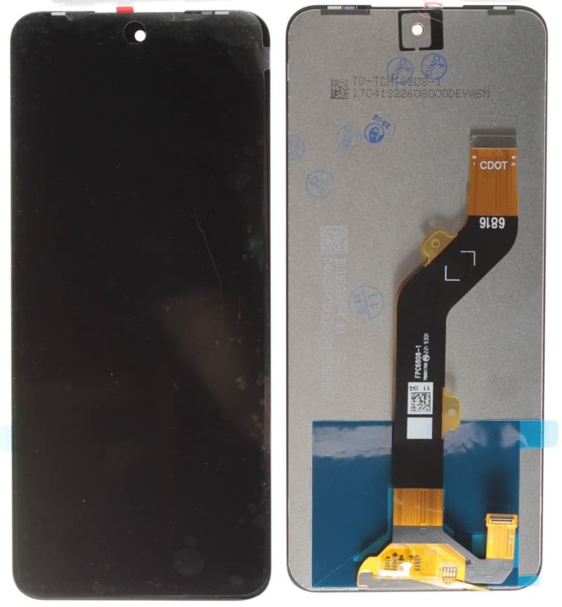 Дисплей для Infinix Hot 12 Play//Hot 20 Play/Tecno Pova 4/Pova Neo 2/Pova Neo 3 + тачскрин черный