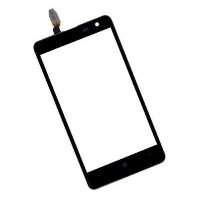 Дисплей для Nokia 625 + тачскрин черный с рамкой