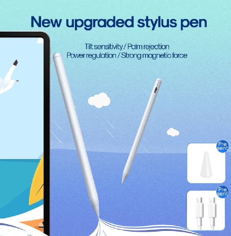 фото Стилус для ipad Joyroom JR-X9S Active с сменным наконечником белый