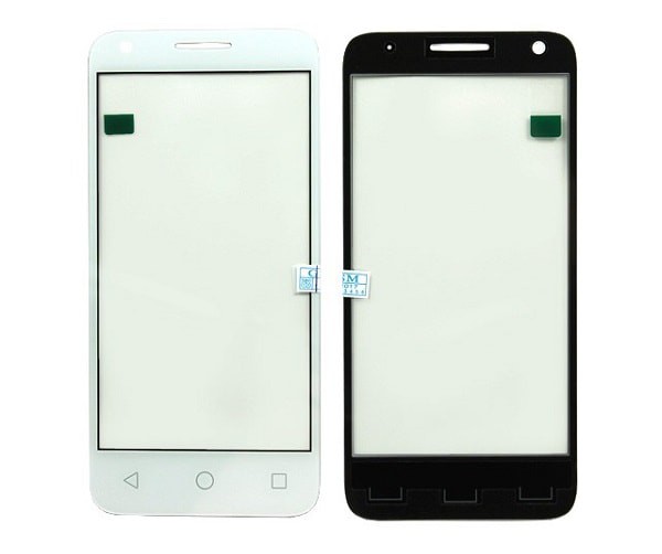 Стекло тачскрина для Alcatel OT4027 белый