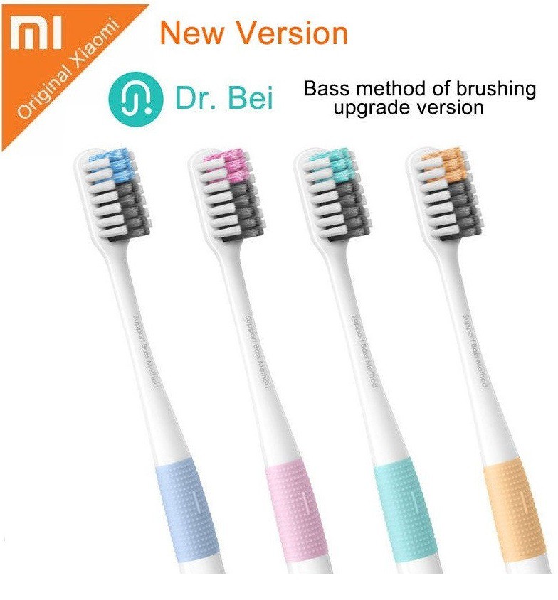 Зубная щетка ми сяоми ксиоми DR.BEI оранжевая