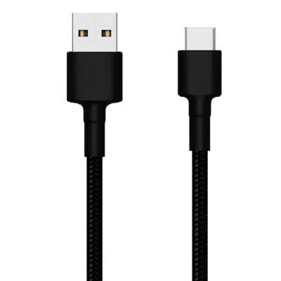 Кабель для зарядки Type-C USB Xiaomi Mi Braided 3A 100см черный SJX10ZM