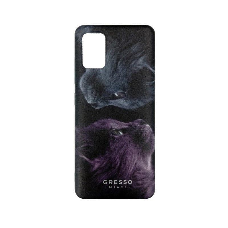 фото Чехол накладка для Xiaomi Redmi 9C Gresso Пушистики-принт 1 силикон синий