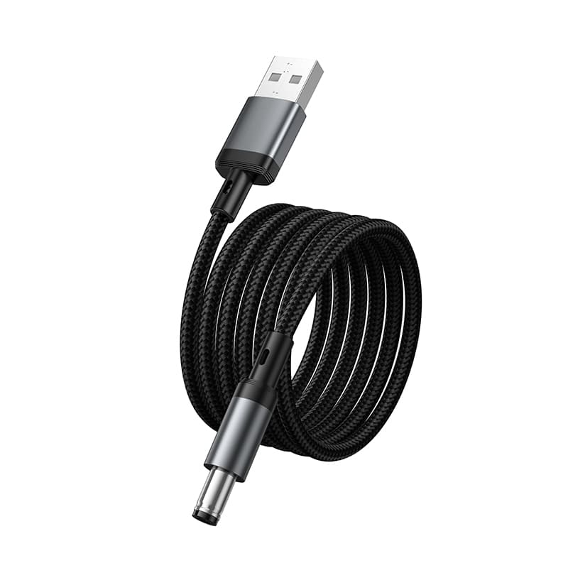 Кабель для зарядки USB-A to DC 5.5 HOCO X129 5V/1A 1м штекер 5.5 черный