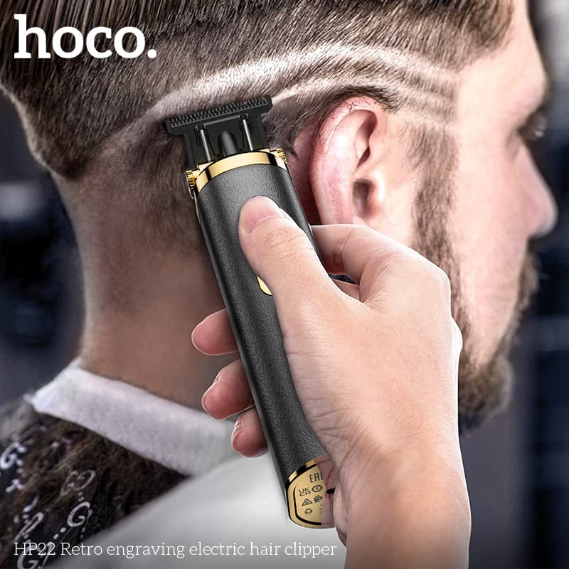 Машинка для стрижки волос Hoco HP22 600mAh черный
