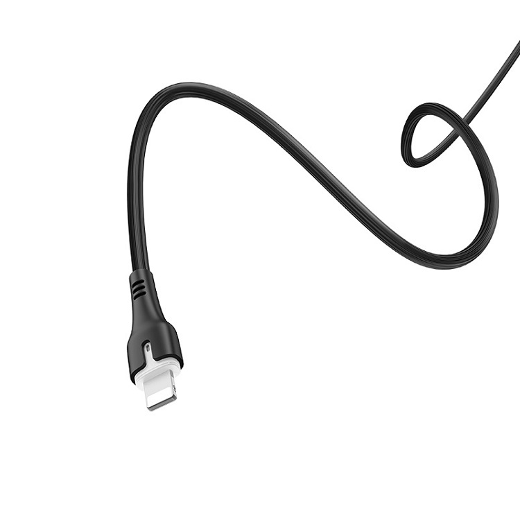 Кабель для зарядки iP Lightning to Type-C HOCO X45 PD 18W 1м 3A черный