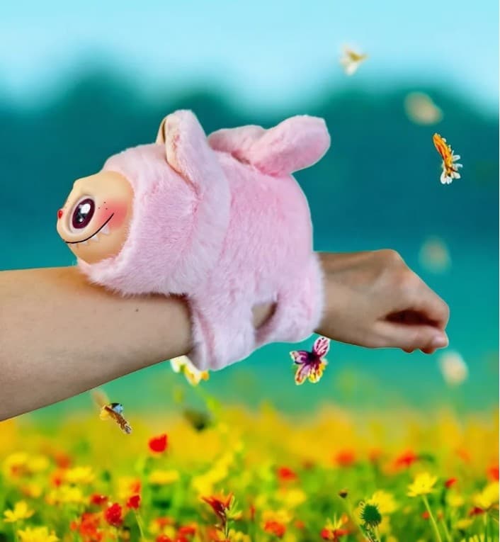 Мягкая игрушка браслет лабу 15см Мягкая игрушка браслет лабу 15см