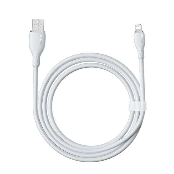 Кабель для зарядки iP Lightning to Type-C PD 20W Baseus Pudding Series P10355701221-01 2м белый Кабель для зарядки iP Lightning to Type-C PD 20W Baseus Pudding Series P10355701221-01 2м белый