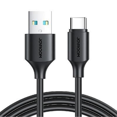 Кабель для зарядки Type-C USB Joyroom S-A9 25см 3A черный