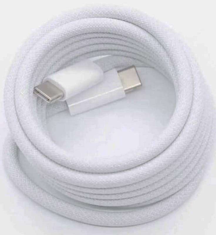 Кабель для зарядки IP original Type-C USB-C to Type-C USB-C 240W 2м белый A2794
