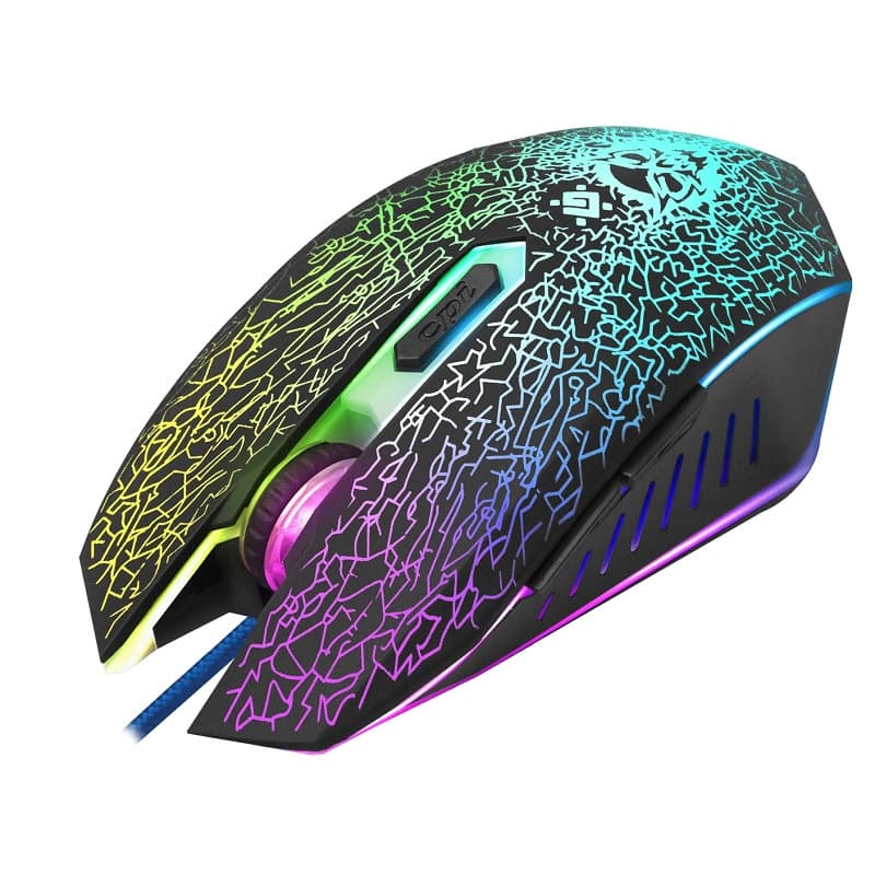 Набор проводной игровой DEFENDER Target MKP-350 клавиатура+мышь+гарнитура+коврик 