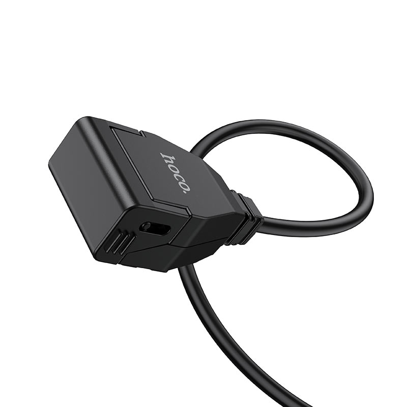 фото Зарядное устройство для телефона с креплением на руль мотоцикла HOCO Z45 USB 2.4A