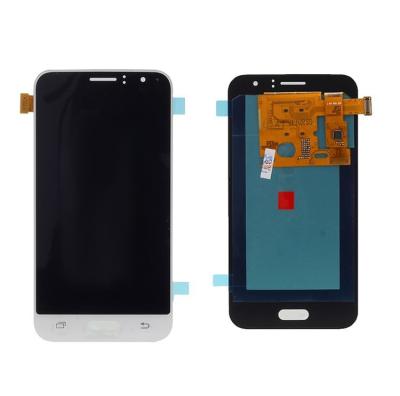 Дисплей для Samsung J1 2016/J120 + тачскрин белый с регулировкой цвета