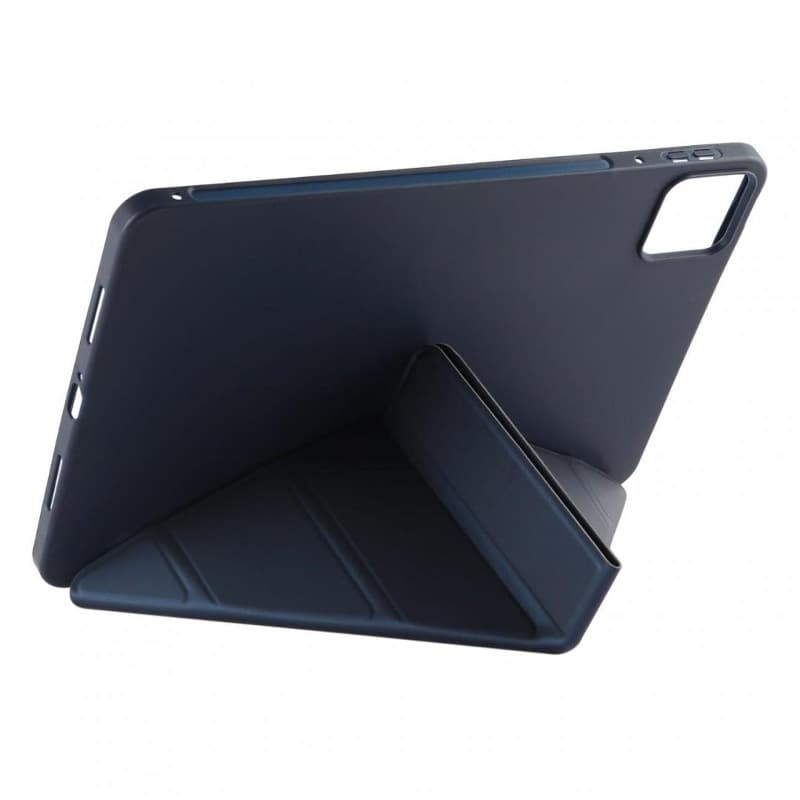 фото Чехол-книжка для планшета Xiaomi Redmi Pad Pro WiFi/5G 12.1d 2024 Red Line с силиконовой крышкой подставка Y синий (No Sleep Mode)