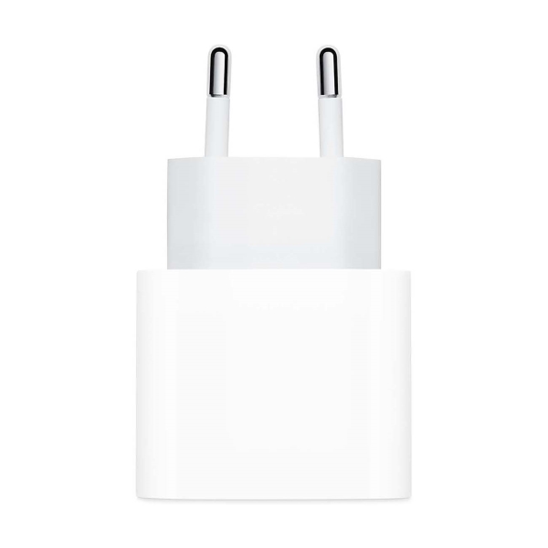 фото Сетевое зарядное устройство Адаптер Блок питания IP original Type-C USB-C 20W A2347 белое 