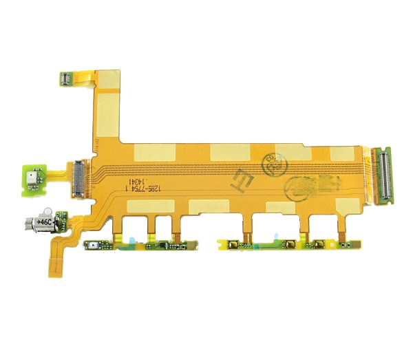 Шлейф для Sony D6633/Z3 +кнопки громкости/включения/