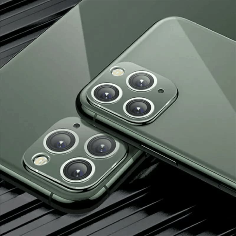 фото Защитное стекло на камеру для iphone 13 6.1/13 mini 5.4 HOCO G13 3D прозрачное с черной окантовкой тех пак