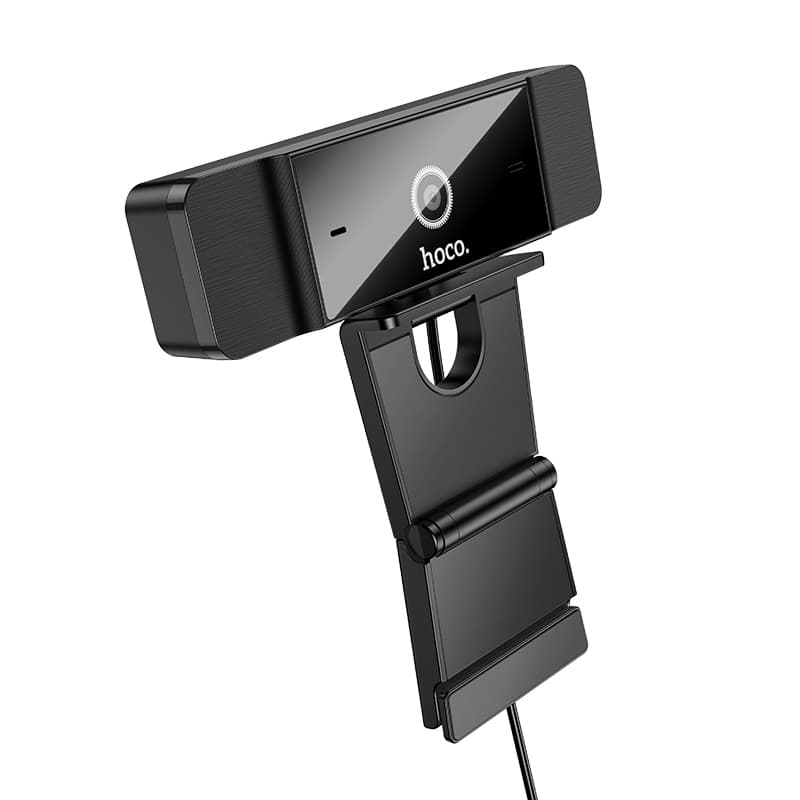 Web-камера веб камера с микрофоном HOCO D100 1080P 2MP USB 2.0/3.0 черная Web-камера веб камера с микрофоном HOCO D100 1080P 2MP USB 2.0/3.0 черная