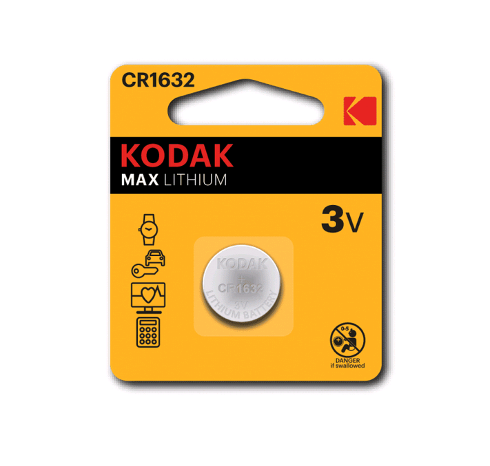 Батарейка Kodak литиевая CR1632-1BL Max Lithium