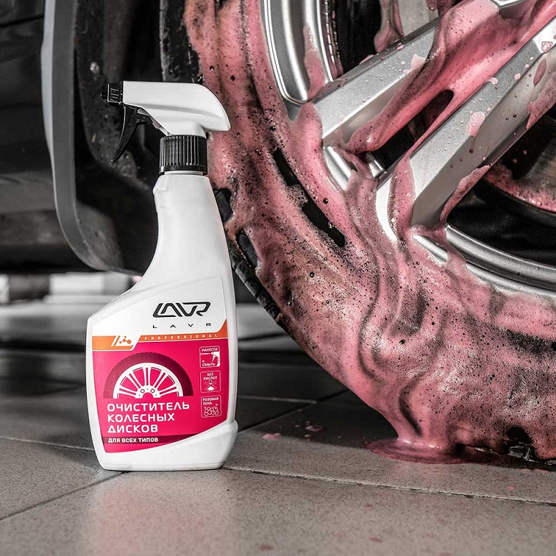 фото Очиститель колесных дисков триггер 500мл LAVR ln1439