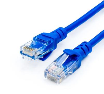 Кабель для интернета Патч-корд UTP Atcom AT9173 RJ45, CAT.5e, 30м синий