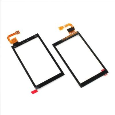 Тачскрин для Nokia X6 черный с рамкой