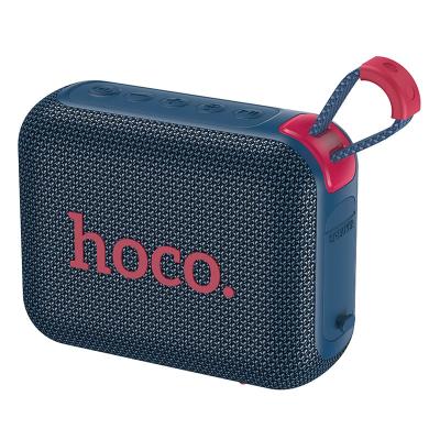 Колонка блютуз HOCO HC31 River LED влагозащищенная темно-синяя 1500mAh