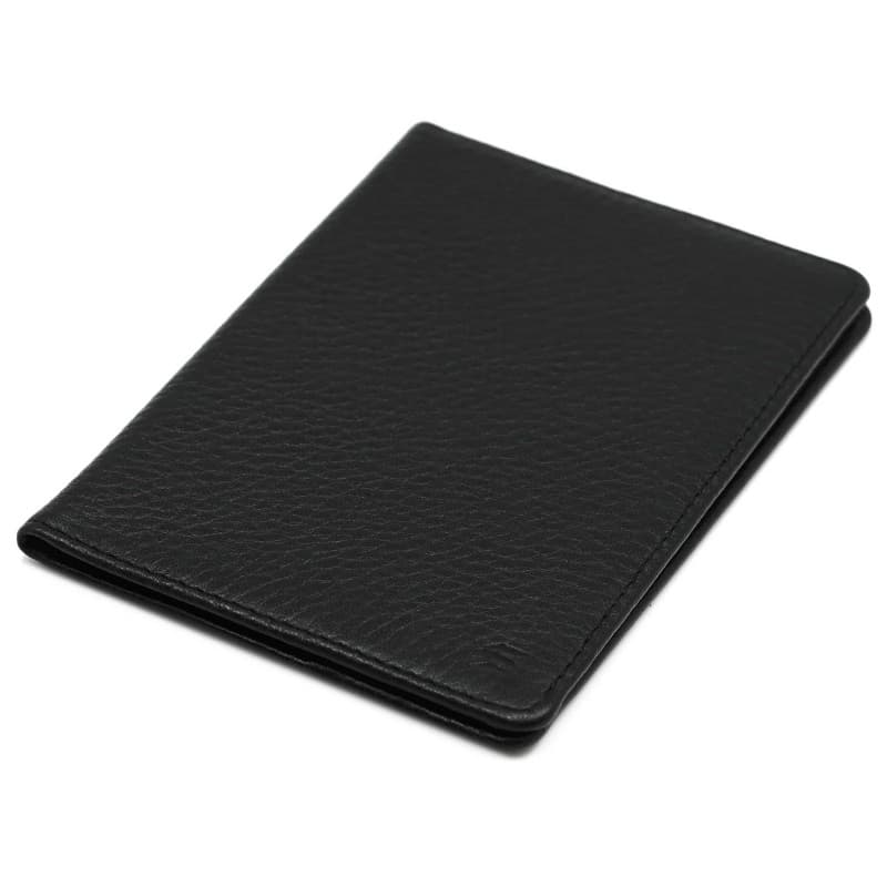 Обложка на паспорт кожа черный