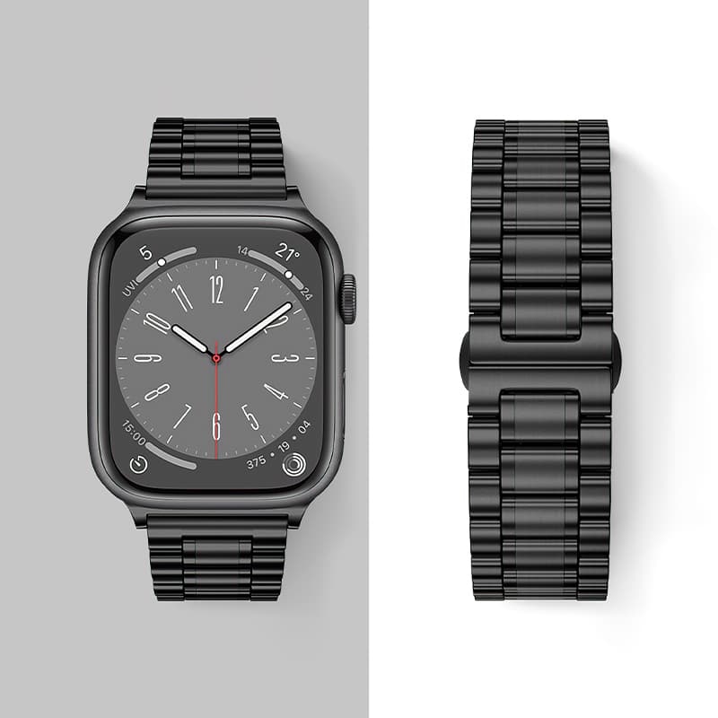 Ремешок для Apple Watch 38/40/41mm HOCO WA32 Grand series five-bead стальной черный Ремешок для Apple Watch 38/40/41mm HOCO WA32 Grand series five-bead стальной черный