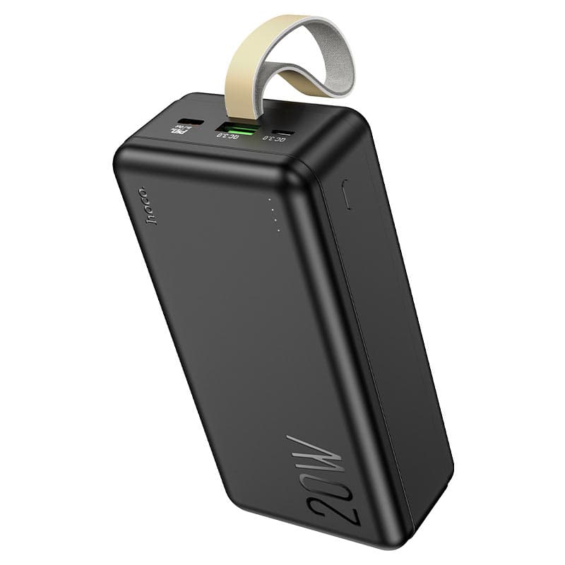 фото Внешний аккумулятор повербанк Power bank HOCO J87B 30000mAh PD 20W + USB QC3.0 18W черный