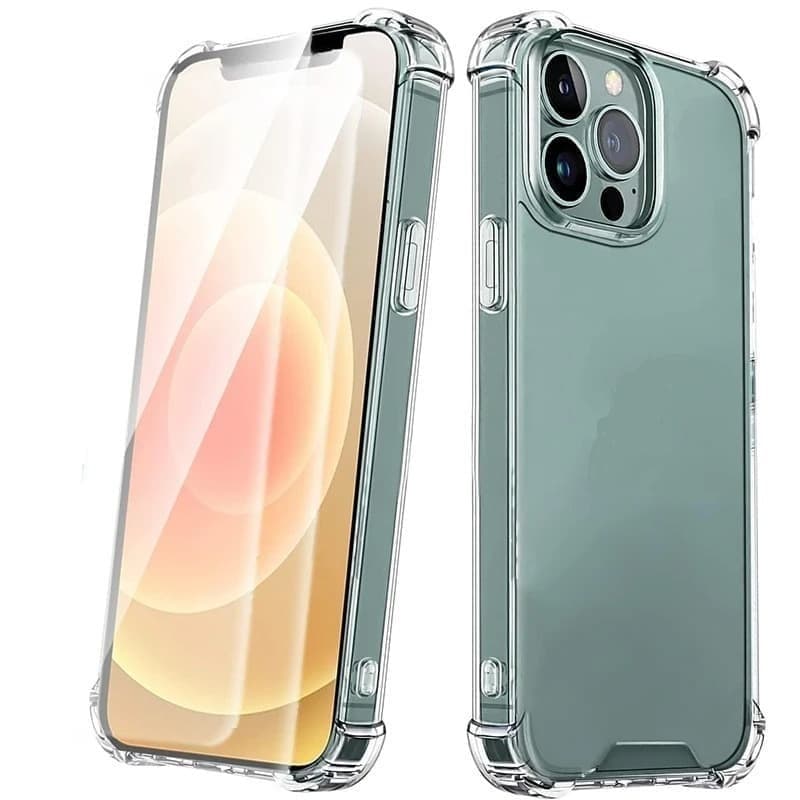 фото Чехол накладка для Xiaomi Redmi Note 11/Note 11S с защищенными углами прозрачная