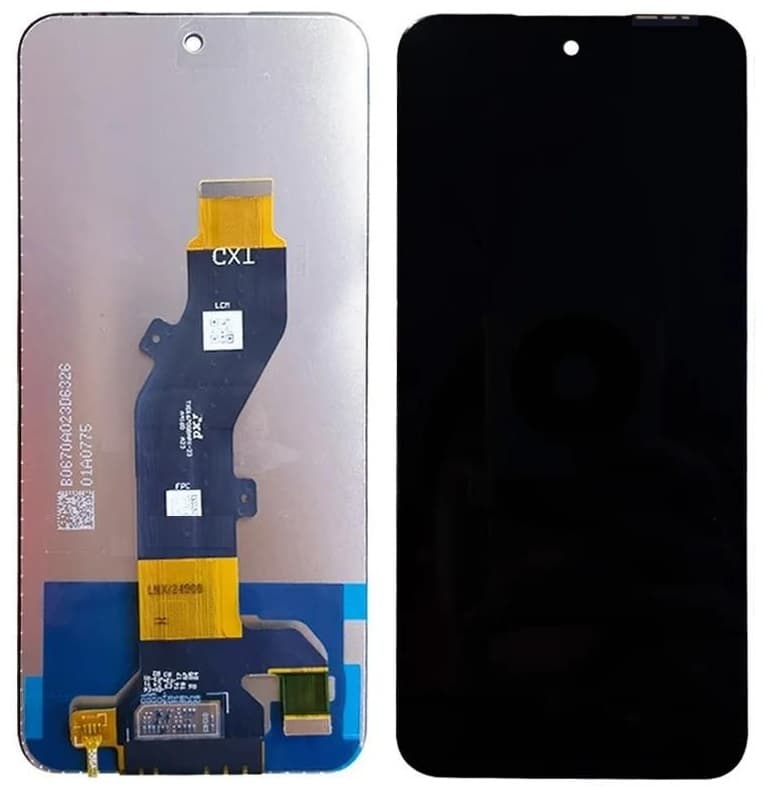 Дисплей для Tecno Spark 30C (M) + тачскрин черный o Дисплей для Tecno Spark 30C (M) + тачскрин черный o