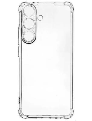 Чехол накладка для Realme C71 PERO с защищенными углами и камерой прозрачная