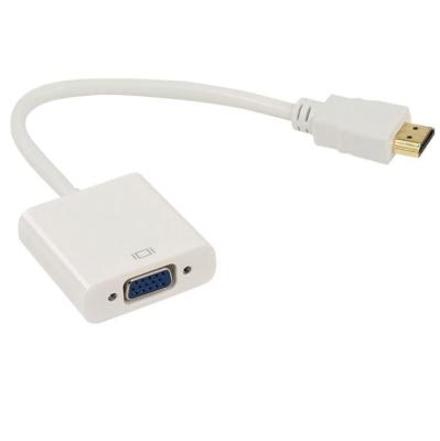 Адаптер переходник с HDMI на VGA Livepower H180 белый