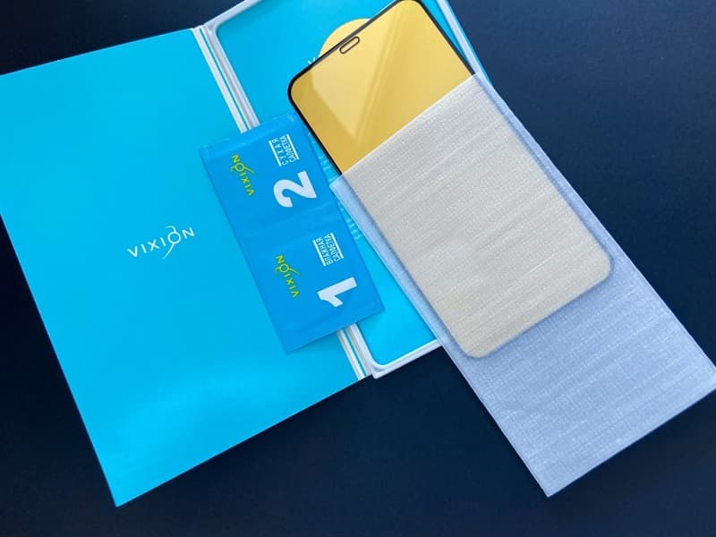 фото Защитное стекло для iphone 15/16 6.1 VIXION 6D черное