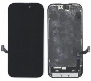 Дисплей для iphone 15 (G) с тачскрином черный OLED