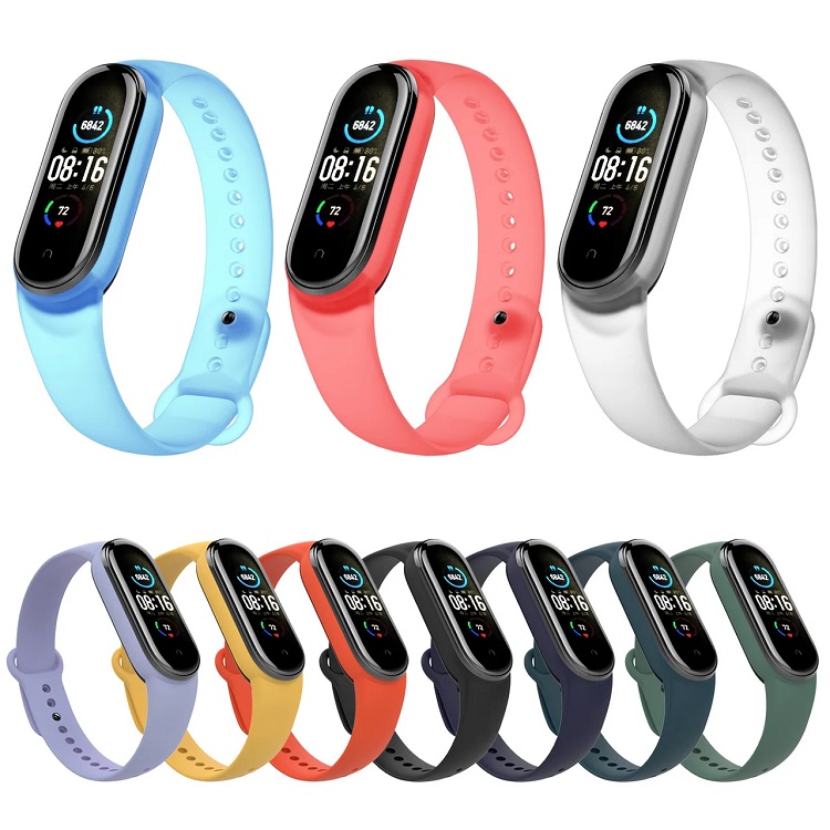 Ремешок для Mi Band 3/Mi Band 4 Red Line желтый