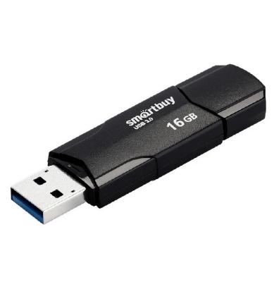 Флеш-накопитель Smartbuy Clue черный 16Gb