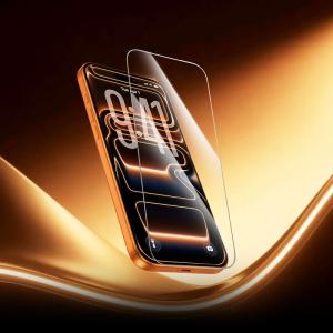 Защитное стекло для iphone 17 Pro/18 Pro 6.3 HOCO A43 HD полноэкранная защита серебро