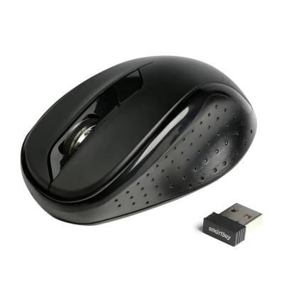 Мышь беспроводная Smartbuy SBM-597D-K двойной Bluetooth+USB бесшумная черная 