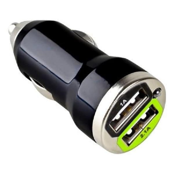 Изображение Автомобильное зарядное устройство Torino C-46 2USB 2,4A LED черное с золотом фото Автомобильное зарядное устройство Torino C-46 2USB 2,4A LED черное с золотом