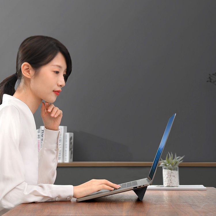 фото Подставка для ноутбука Baseus Ultra Thin Laptop Stand SUZB-0G темно-серая